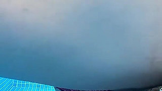 Wild Step Stepsister Dry Humps Me in the Pool