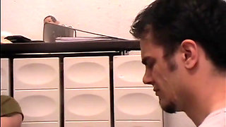 Slave Richie serves as spittoon