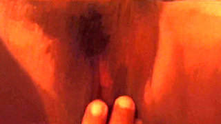 My Compadre Caresses My Hairy Pussy Before Waxing Me