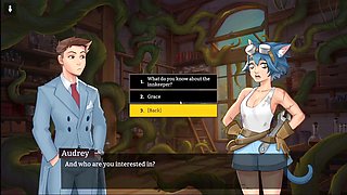 Magic academy gameplay features an epic orgy scene