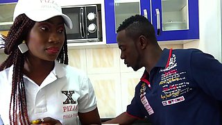 Hot Black Maid Does Some Webcam Black and Ebony