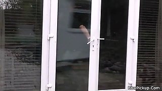 Blonde bbw gets throat and pussy fucked