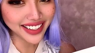 Sexy teen ebony solo toy masturbation