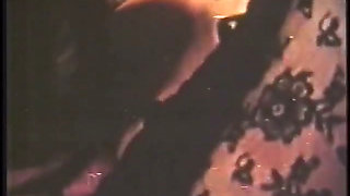 Retro Blonde Babe Likes to Ride Hard Cock of Her Lover After Geting Her Hairy Pussy Licked