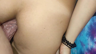 Anal Defloration for My Best Friend - I Leave Her Anus Open