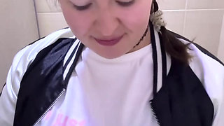 Masturbating in a public toilet at a nightclub