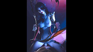 The Dream Goddess of Scarlet Temptation - 3D Animation Hentai