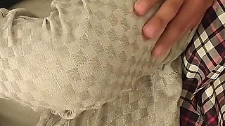 The Stepbrother Dared to Touch My Virgin Pussy! Follows the Contour of My Pussy in Leggings