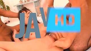 Intense JAV Action With horny Yura Kasumis Student Blowjob And Fuck