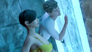 SHADOWS OF TEMPTATION fap with my acquaintance to open the door