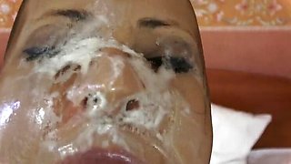 Hairy Mature Queen Wanilianna Takes Cum In Mouth Dildo Sperm 4K