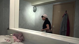 Old Young cleaning lady gets fucked by wrinkled grandpa