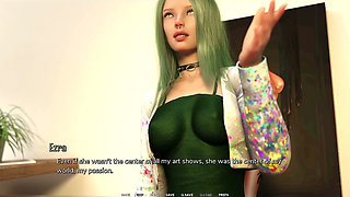 Taboo University - Green Hair Emo Artist Says I Am Her Muse