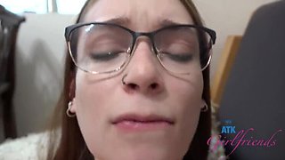 Sweet, innocent Jessica Marie: POV creampie, blowjob, and doggystyle action