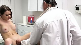 Teen olympic gymnast and nurse gets fucked by doctor