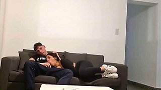 Alyne Moon's Movie Night Turns Into Hardcore Anal Fun