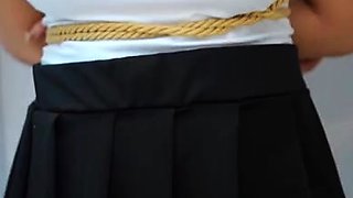 Amateur selfshot round fingers and toy inside the pussy