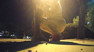 Risky late night rendezvous!