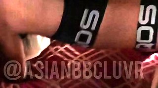 Brunette amateur tries anal sex