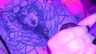 Footjob and Blowjob with Jersey Feetz