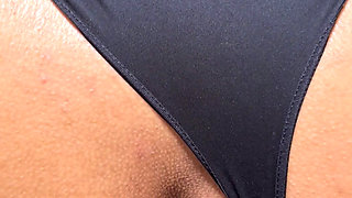 Quickie Anal Fuck with My Wife - Panties Pulled Aside