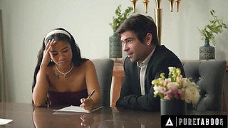 Pussy rubbing dirt with dirty Codey Steele and Gizelle Blanco from Pure Taboo
