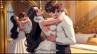 Stepmom's Secret Wedding Night Moment with stepson