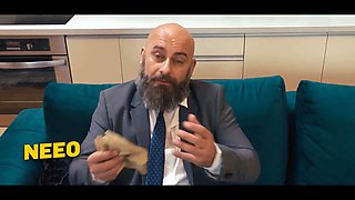 Vip4k. crazy bride just saw a knob for the first ever time