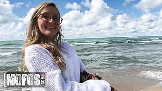 Reverse cowgirl movie with nice Molly Pills from Mofos