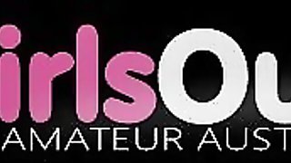 Impeccable lady's solo scene