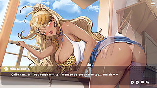 It's Junko's First Time And She Did it Doggystyle!