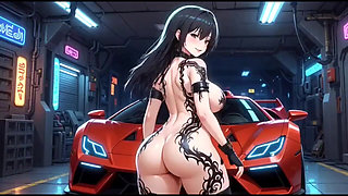 169. Cute Girls Bouncing Ass Ai Animation