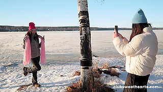 Cold Crispy Day! Just Perfect for Selfies and Eating pussy at ClubSweethearts