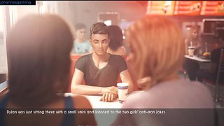 Johannesgaming's 3D Animation: Dylan's Hot Date with Ellie and Christine in HD Nude Action