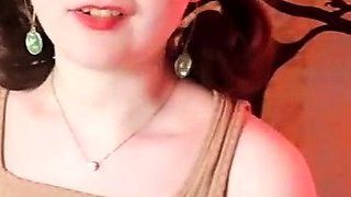 Amateur striptease and Solo masturbation