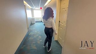 Nauti Mermaid & Jay Playhard Cuck POV: Redhead MILF Blowjob & BBC Creampie