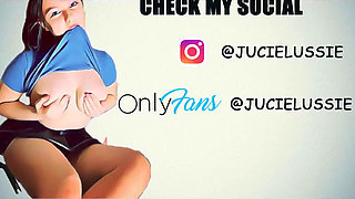 Jerking off Your Huge Dick with My Big Tits