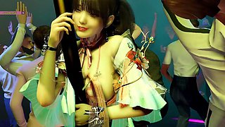 Sculpted in Pixels: 3D Beauty with Bigtits - 3D Animation