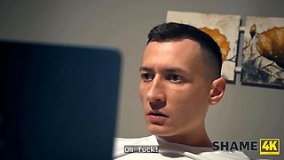 Shame4k. wait until she bakes the cake and let's bang