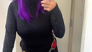 Compilation Real Farts No Filters Raven Cosplay, in the Car and in Pajamas
