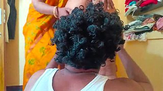 Step Sisters Threesome - Indian Romance with Fingering & Sucking