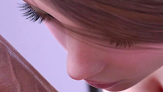 Awam MILF Amelie Real Suck - Part 10 - Amelie Swallows Sam Deep Inside the Bedroom, While Davie in the Next Room