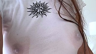 Teen Glasses Cam with Big Boobs