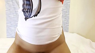 Blonde babe shows her big boobs in public