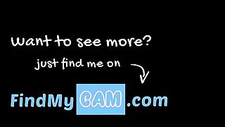 Ebony Amateur Shows Off on Webcam
