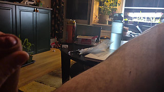 Took My Cock Out and Got Helped by Working Girl in Glasses