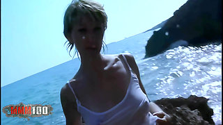 Estelle-clark Horny MILF Getting Smashed a La Plage