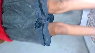 Indian Step Sister in Law Caught Without Panty Under Skirt - Hot School Girl Fucks Classmate Deep Throat