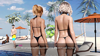 Shared Desires Hot Wife on the Beach in Bikini - Episode 1
