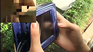 Emo teen on solo webcam masturbation